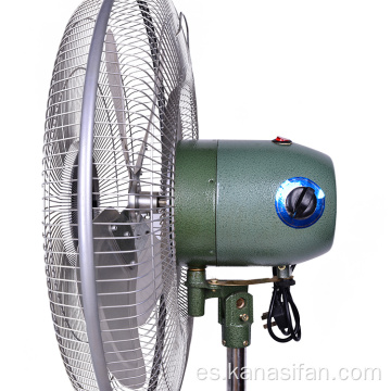 Ventilador de pedestal oscilante de 18 ODM y OEM con poste telescópico